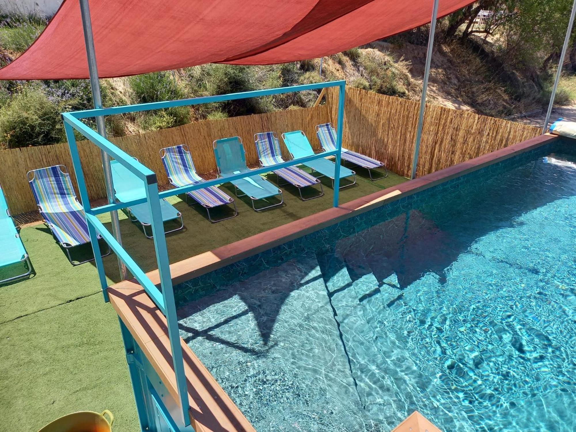 Slow Life Camping Venta Del Moro Kültér fotó